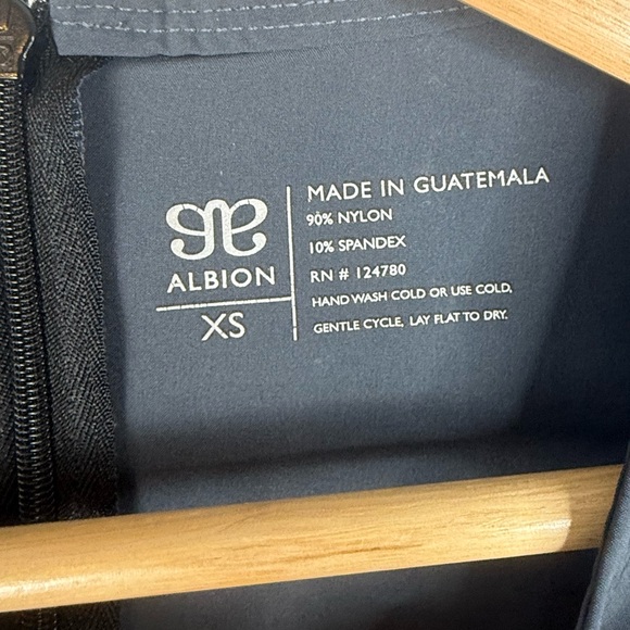 Albion Fit Cap Sleeve Jumpsuit Gray Elastic Waist One Piece XS - Picture 4 of 11